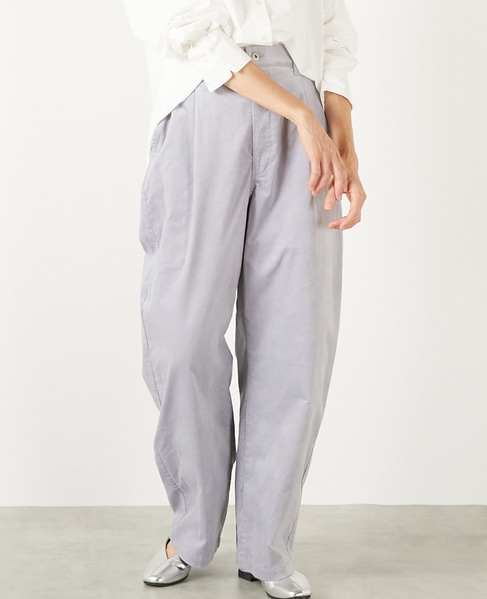 【マイクロコールカーヴィーパンツ】 詳細画像 グレイッシュブルー 1