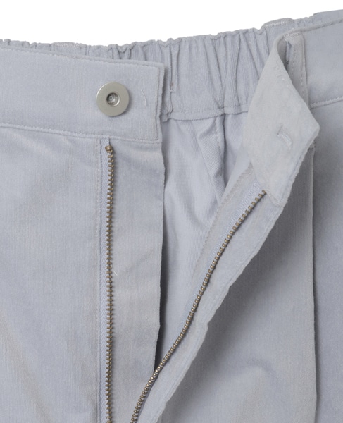 【マイクロコールカーヴィーパンツ】 詳細画像 グレイッシュブルー 12