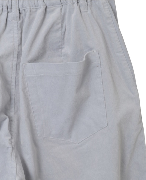 【マイクロコールカーヴィーパンツ】 詳細画像 グレイッシュブルー 13