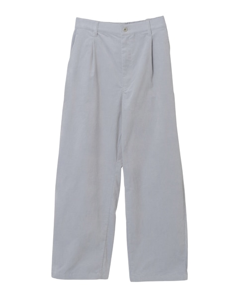 【マイクロコールカーヴィーパンツ】 詳細画像 グレイッシュブルー 8