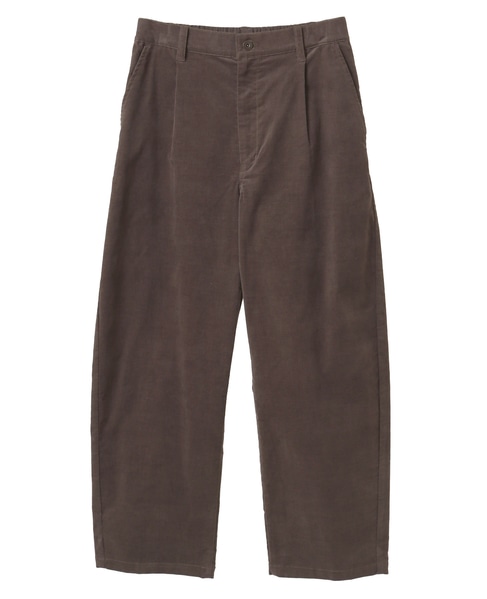 【マイクロコールカーヴィーパンツ】 詳細画像 ブラウン 10