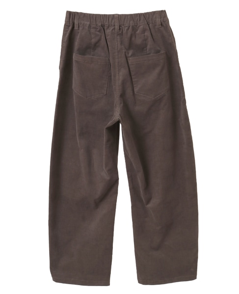 【マイクロコールカーヴィーパンツ】 詳細画像 ブラウン 11