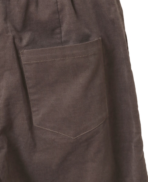 【マイクロコールカーヴィーパンツ】 詳細画像 ブラウン 15