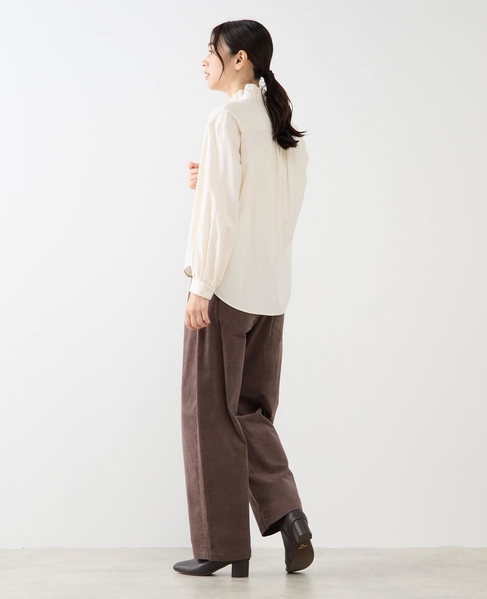 【マイクロコールカーヴィーパンツ】 詳細画像 ブラウン 5