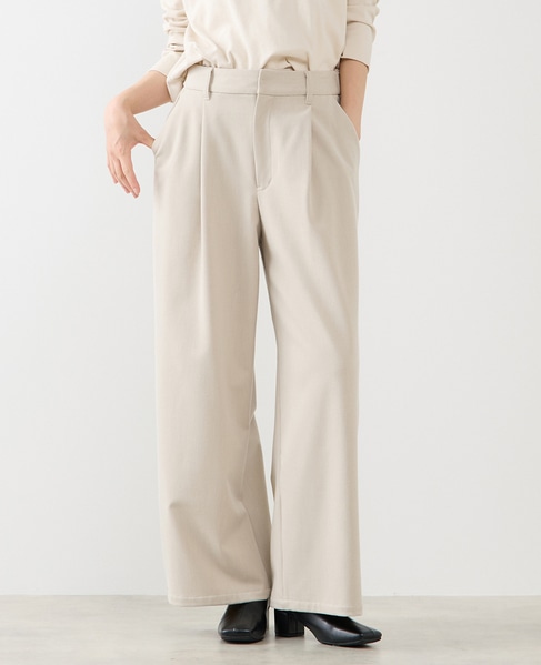 【両面起毛＆フロッキードットアソートパンツ】