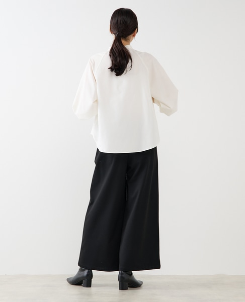 【両面起毛＆フロッキードットアソートパンツ】 詳細画像 ブラック 5