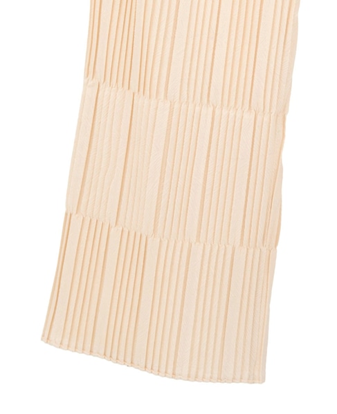 【エステル起毛プリーツイージーパンツ】 詳細画像 キナリ 12