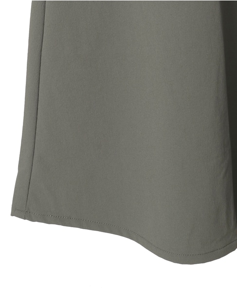 【ナイロンシェルサイドボタンナロースカート】 詳細画像 グリーン系その他 14