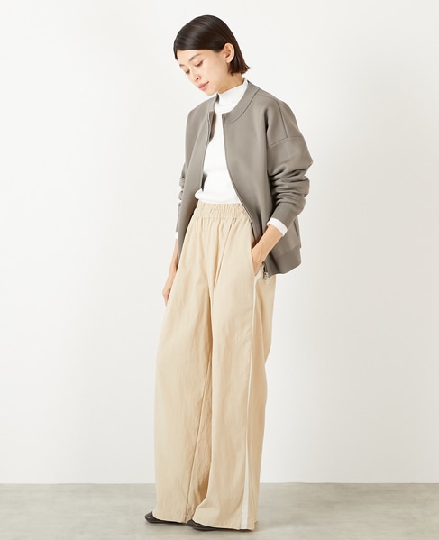 【超軽量JQジップアップニットブルゾン】 詳細画像 ブラウン系その他 2