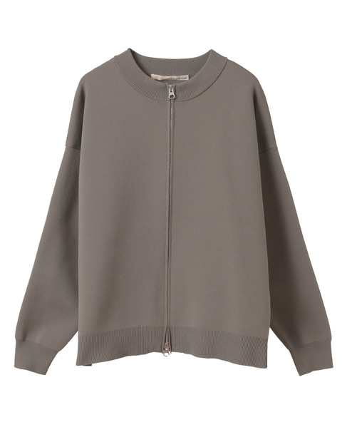 【超軽量JQジップアップニットブルゾン】 詳細画像 ブラウン系その他 9