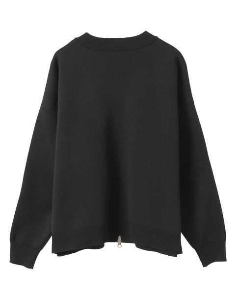 【超軽量JQジップアップニットブルゾン】 詳細画像 ブラック 11