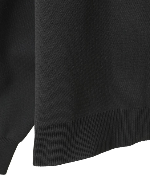 【超軽量JQジップアップニットブルゾン】 詳細画像 ブラック 14