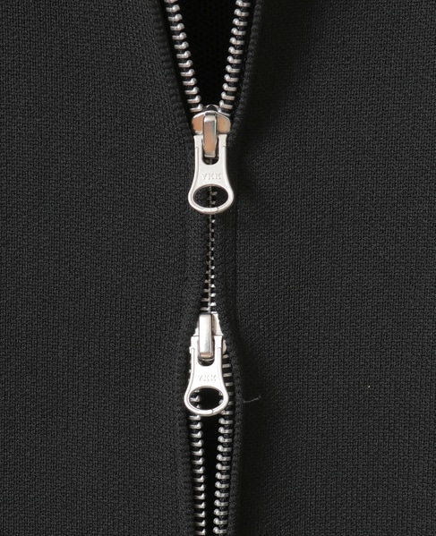 【超軽量JQジップアップニットブルゾン】 詳細画像 ブラック 15