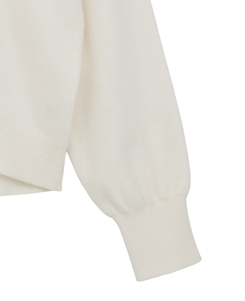 【ニットプルオーバー＆プリーツスカート】 詳細画像 アイボリー 13