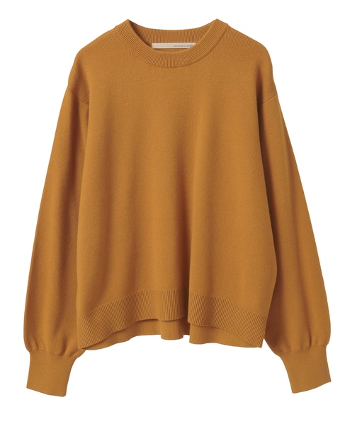 【ニットプルオーバー＆プリーツスカート】 詳細画像 マスタード 10