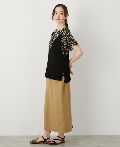 【RYPONY総針キャミ型ベスト】 詳細画像 ブラック 4