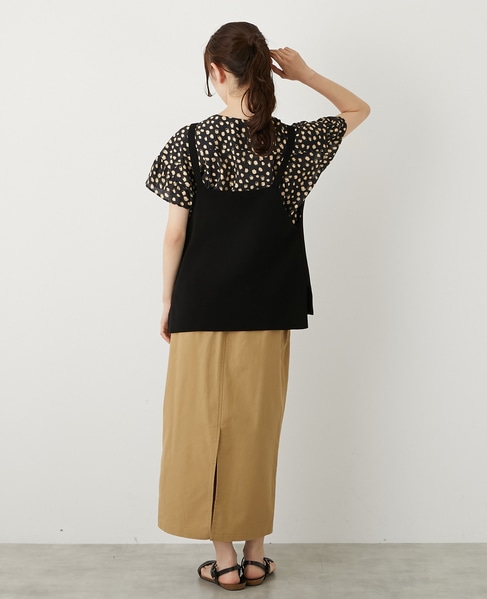 【RYPONY総針キャミ型ベスト】 詳細画像 ブラック 5