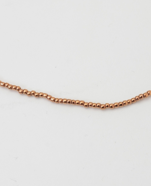 【サマーコーデを彩るビーズネックレス】 詳細画像 ゴールド 5