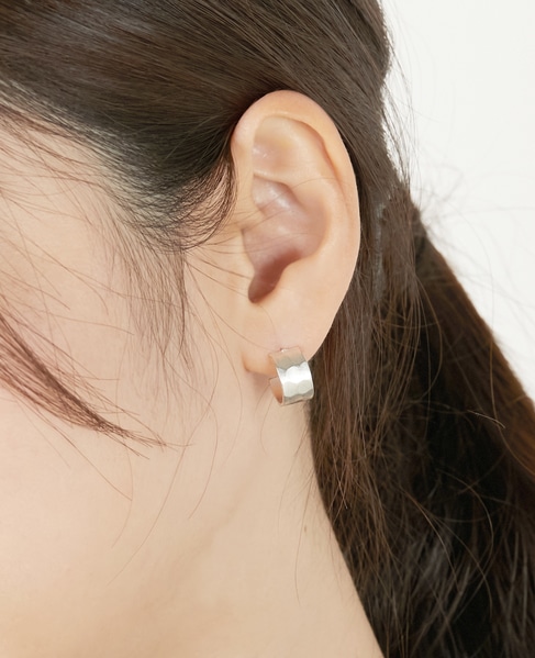 【プレートCピアス】 詳細画像 シルバー 1