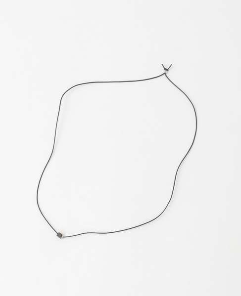 【2本セットのコードネックレス】 詳細画像 ブラック 9