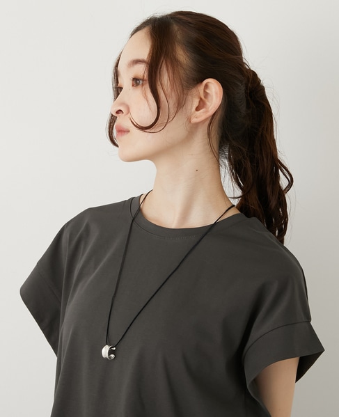 【カーブトップネックレス】 詳細画像 ダークネイビー 2