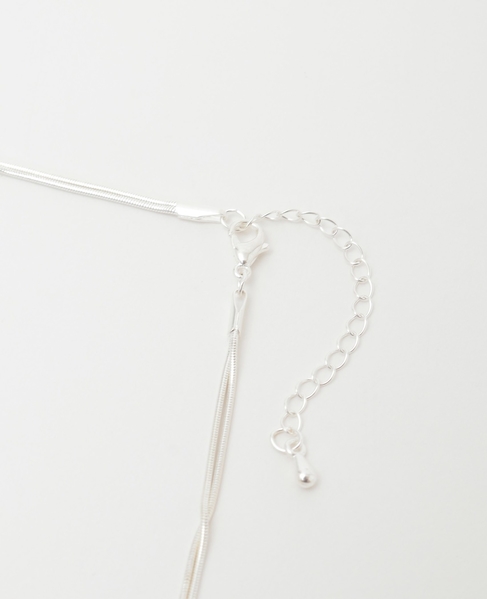 【2連アシメネックレス】 詳細画像 シルバー 5