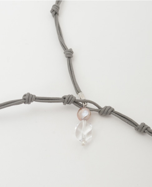 【じゃらじゃらY字ネックレス】 詳細画像 グレー 7