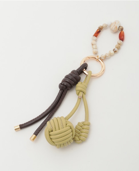 【バッグチャーム】 詳細画像 ブラウン 2