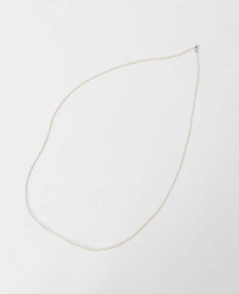 【パールロングネックレス】 詳細画像 アイボリー 4