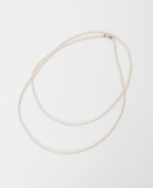 【パールロングネックレス】 詳細画像 アイボリー 8