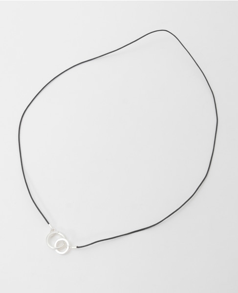 【リングネックレス】 詳細画像 ブラック 4