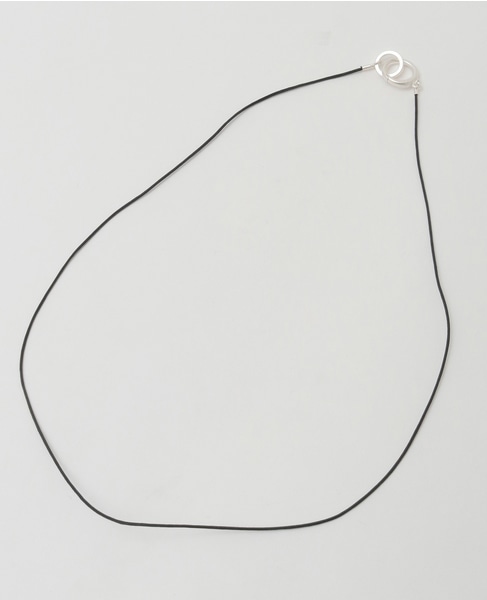 【リングネックレス】 詳細画像 ブラック 5