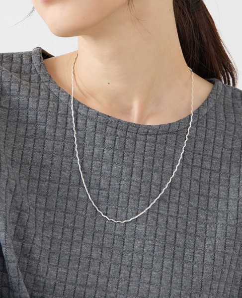 【チェーンネックレス】 詳細画像 シルバー 1