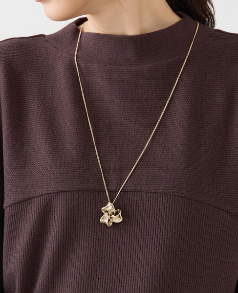 【クローバートップネックレス】 詳細画像 ゴールド 1