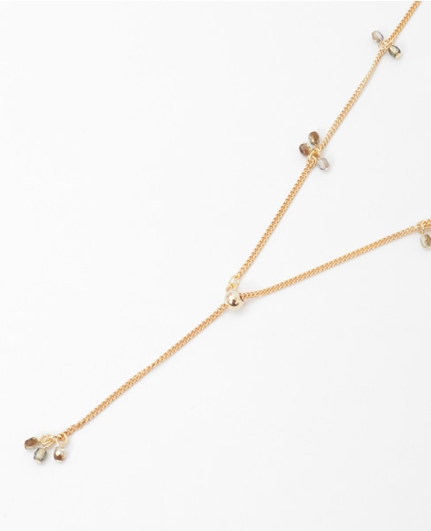 【チェコガラスのネックレス】 詳細画像 ゴールド 7