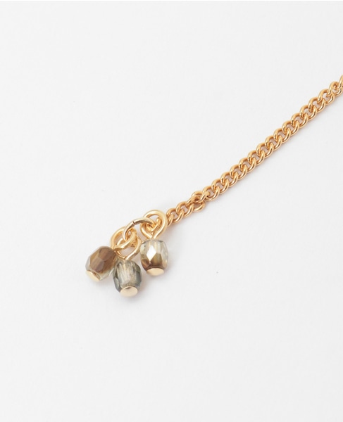 【チェコガラスのネックレス】 詳細画像 ゴールド 8