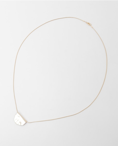 【プレートネックレス】 詳細画像 ゴールド 3