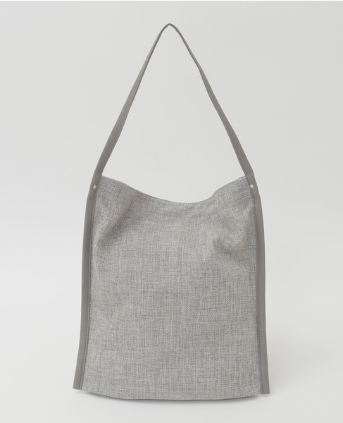 【軽量で涼し気な素材感のワンショルダーバッグ】 詳細画像 グレー 5