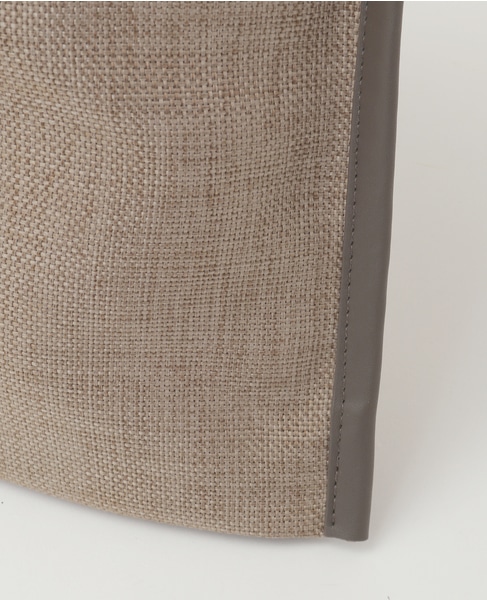 【軽量で涼し気な素材感のワンショルダーバッグ】 詳細画像 ライトカーキ 9