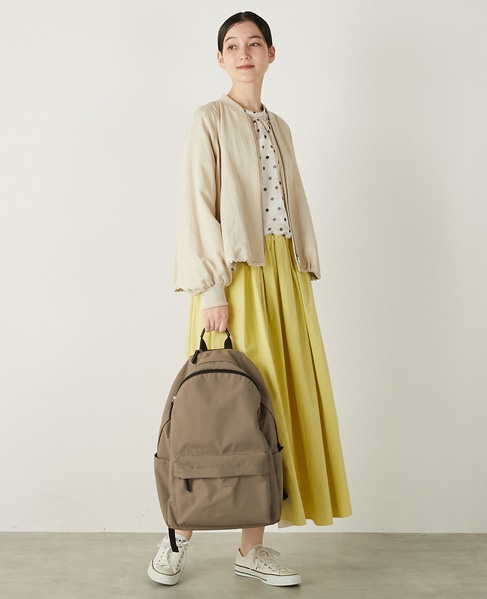《追加》【撥水軽量！大人の12ポケットリュック】 詳細画像 ベージュ 3