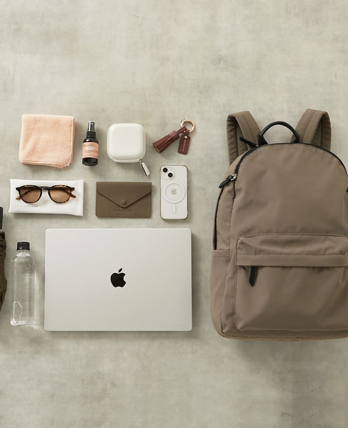 《追加》【撥水軽量！大人の12ポケットリュック】 詳細画像 ベージュ 4