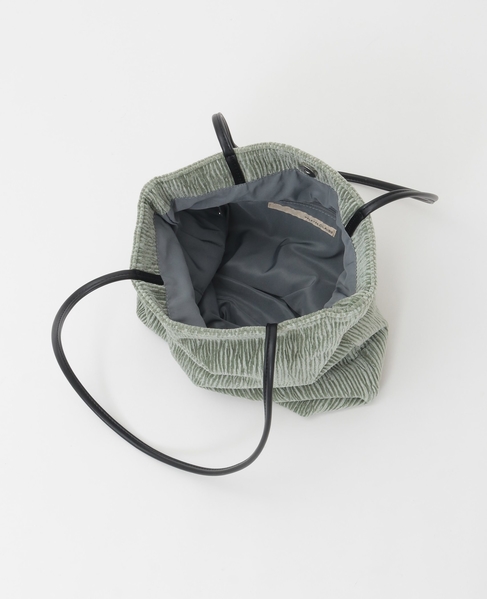 【ベロアバッグ】 詳細画像 セージグリーン 10