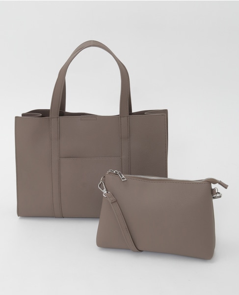 【2個セットバッグ】 詳細画像 モカ 4