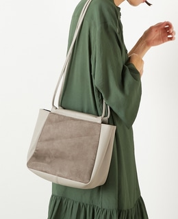 【スエードキューブバッグ】