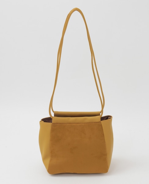 【スエードキューブバッグ】 詳細画像 イエロー 6