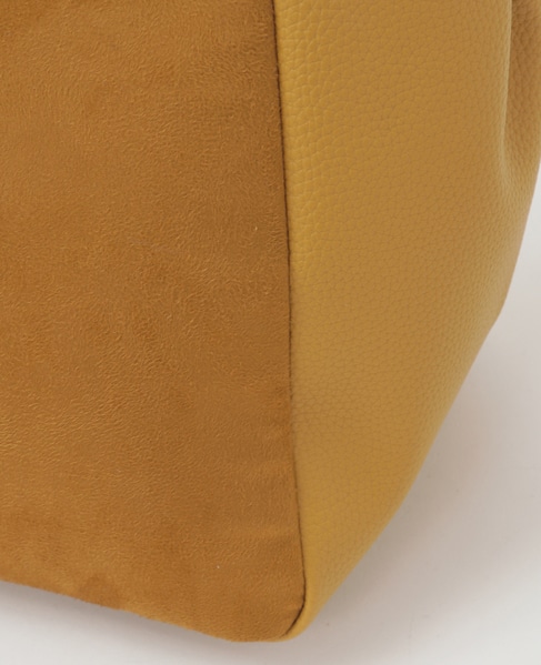 【スエードキューブバッグ】 詳細画像 イエロー 9