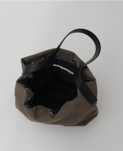 【ギャザーショルダーバッグ】 詳細画像 モカ 12