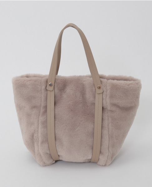 【エコファー2wayバッグ】 詳細画像 ベージュ 6