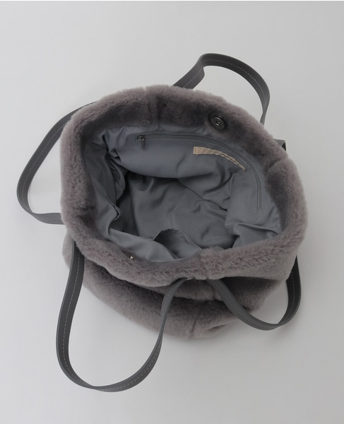 【エコファー2wayバッグ】 詳細画像 グレー 10