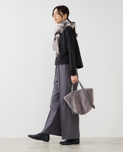 【エコファー2wayバッグ】 詳細画像 グレー 3